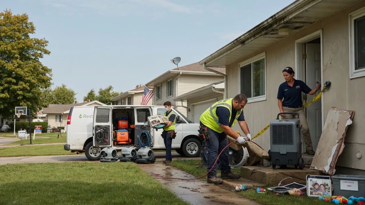 Water Damage Restoration in Collinsville, OK near me